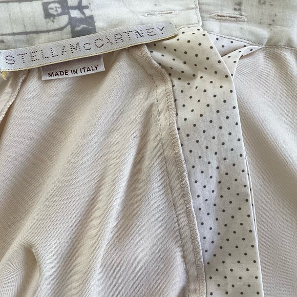 Stella McCartney Vintage Rare Runway Neutral Beige Tunic Top SZ 2/38 - Picture 9 of 14